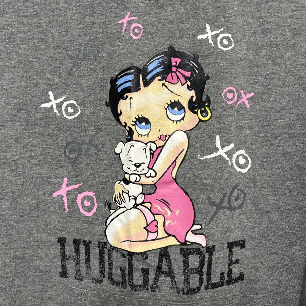 VINTAGE BETTY BOOP SWEATSHIRT DRESS - Picture 6 of 16